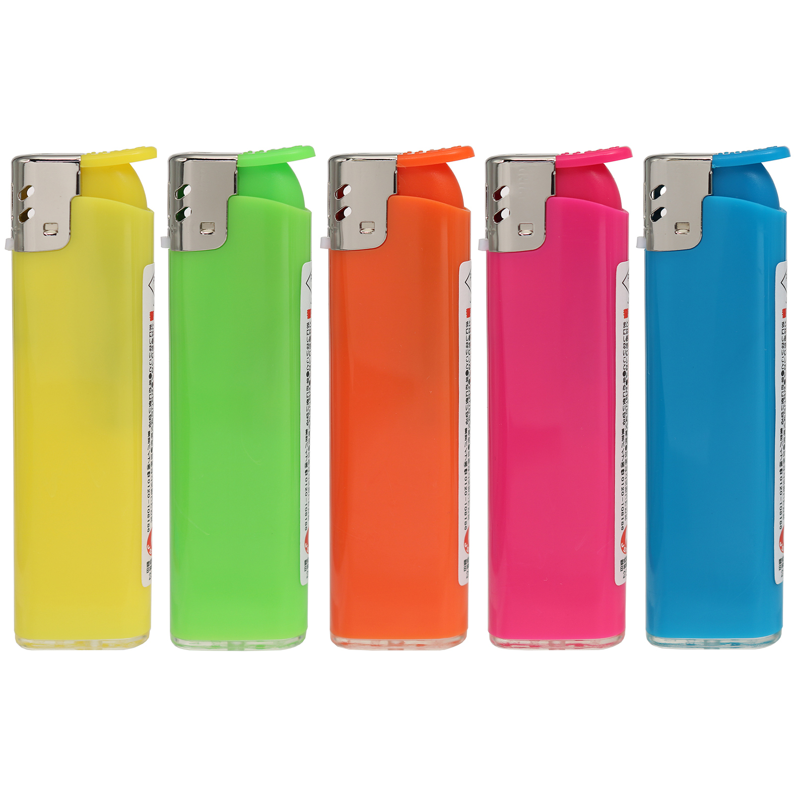 スイーパー電子ライター ビビッドカラー5色セットの画像