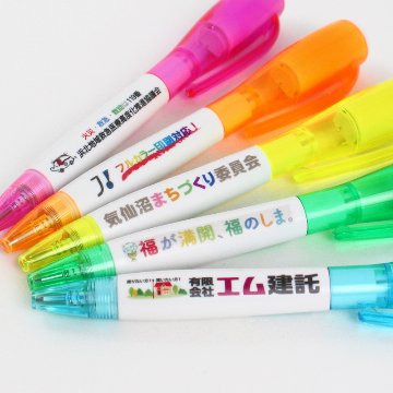 LEDボールペン　カラー印刷画像