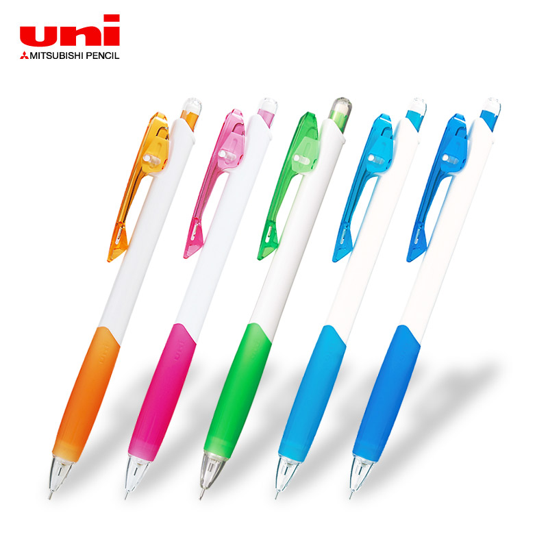 三菱ユニ クリフター シャープペン 白軸 フルカラー印刷の画像