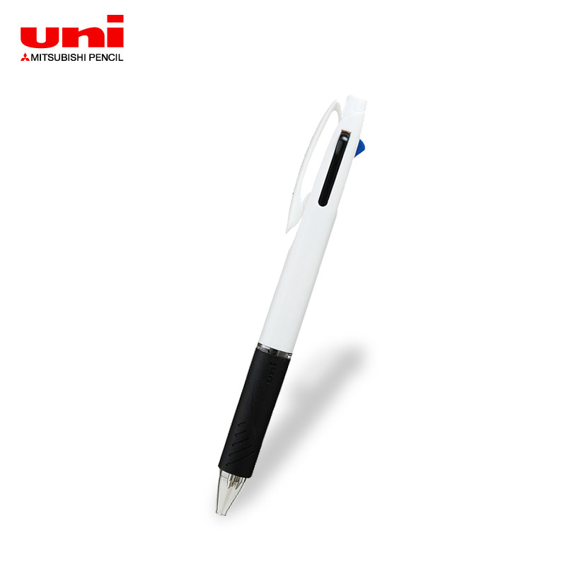 三菱ユニ ジェットストリーム 3色ボールペン 0.7 白軸 フルカラー印刷画像