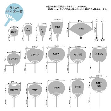 ポリうちわセットの画像