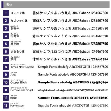 3色+1色ボールペン　カラー印刷の画像