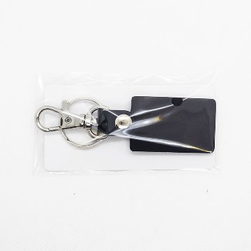 新角型キーホルダー　カラー印刷の画像