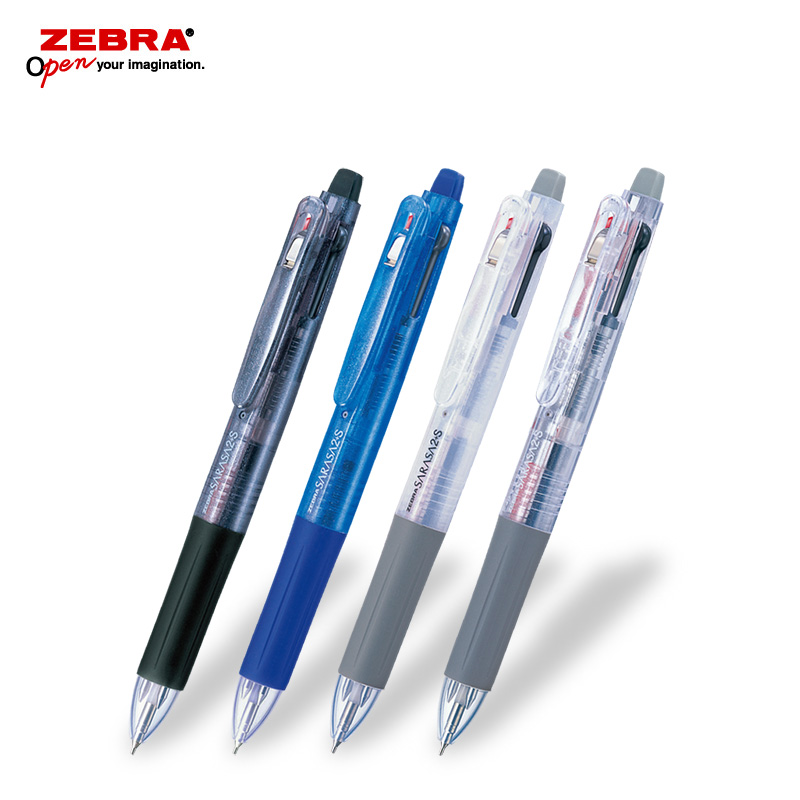 ゼブラ サラサ2+S 2色ボールペン+シャープ フルカラー印刷画像