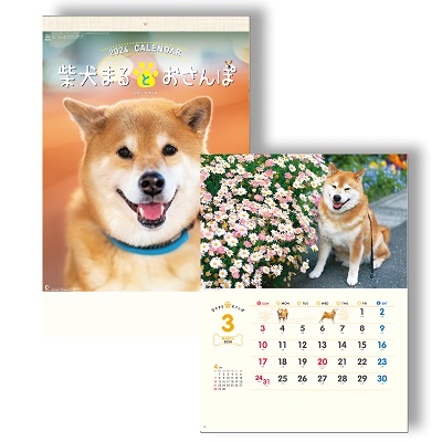 柴犬まるとおさんぽカレンダー