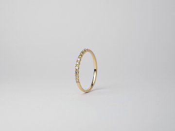 K18 ダイヤモンド エタニティ リング 0.1ct rph25246422の画像