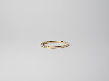 K18 ダイヤモンド エタニティ リング 0.1ct rph25246422の画像