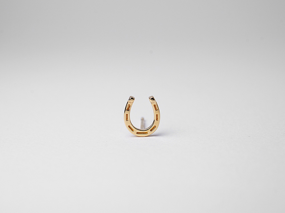 K18 ホースシュー ピアス rph48937623の画像