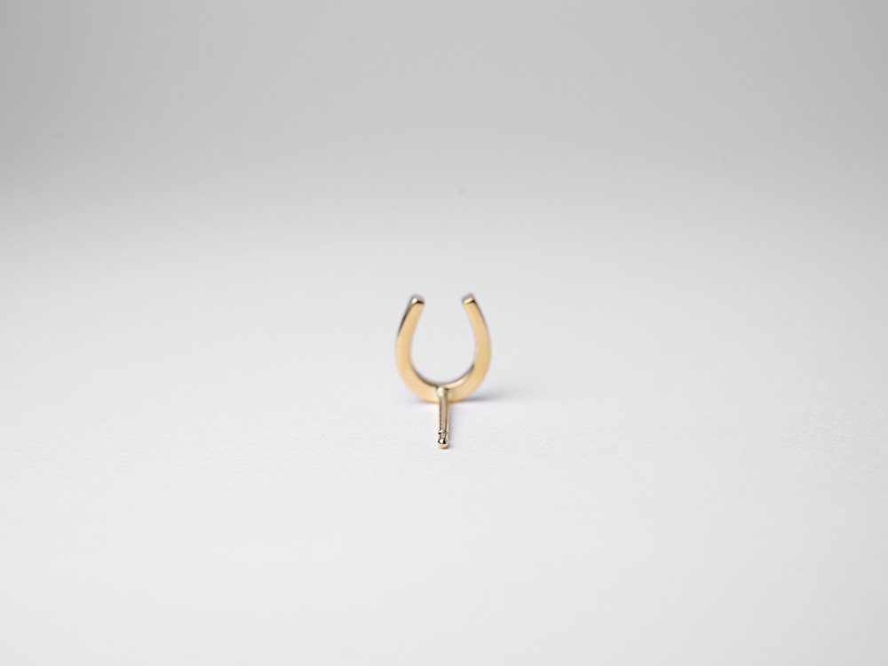 K18 ホースシュー ピアス rph48937623の画像