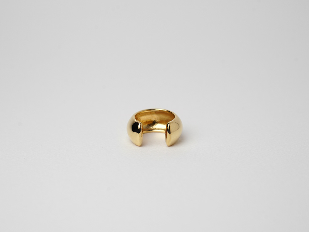 【片耳販売】 K18 ファーバ イヤーカフ rpacp330923の画像