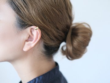 【片耳販売】 K18 ファーバ イヤーカフ rpacp330923の画像