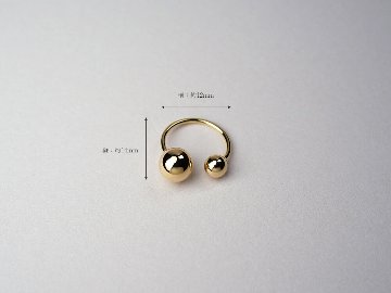 【片耳販売】 K18 ジウ イヤーカフ rph43593223の画像