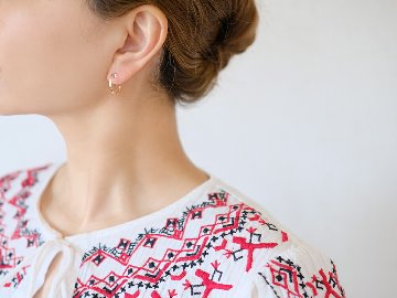 K18 ロック ピアス rpa2231023の画像
