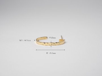 K18 ロック ピアス rpa2231023の画像