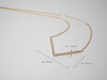K18 ヴァッレ ダイヤモンド ネックレス rph66368721の画像