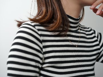 K18 エスタシオン ネックレス 0.3ct （アシンメトリー） Thepavilion rpaub421の画像