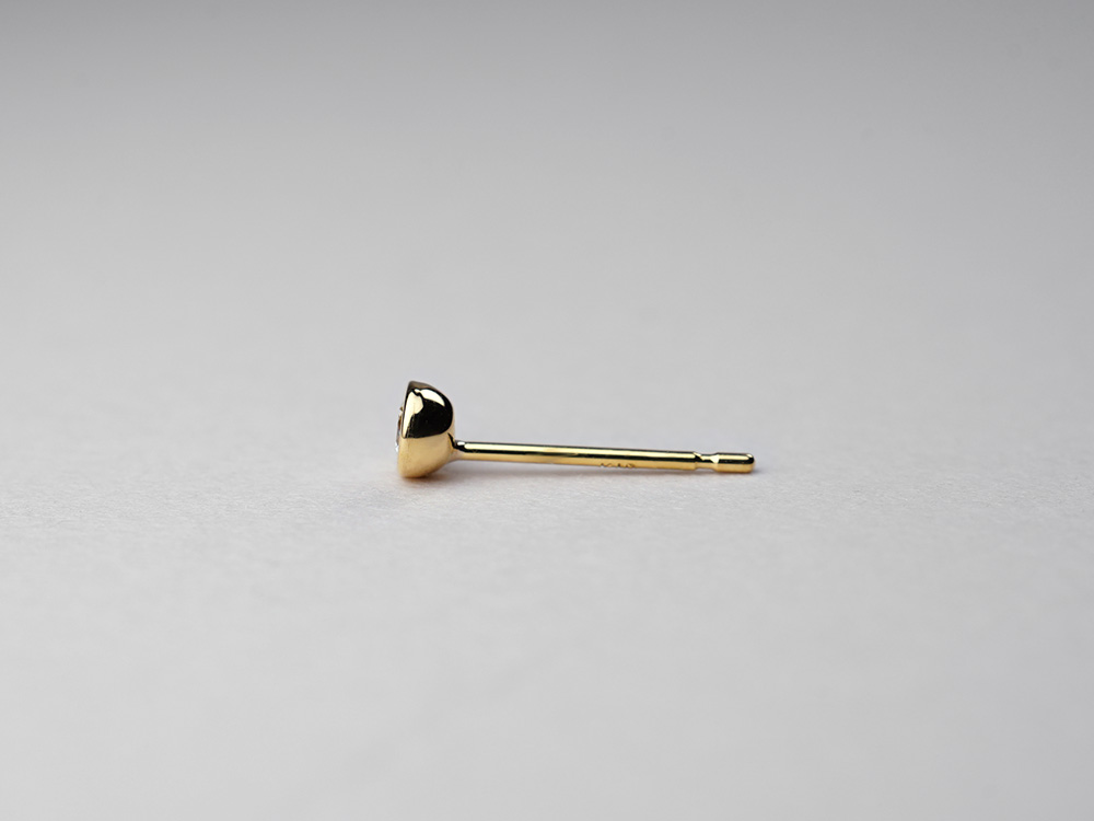 K18 ダイヤモンド スタッド ピアス 0.1ct rpa1945123の画像