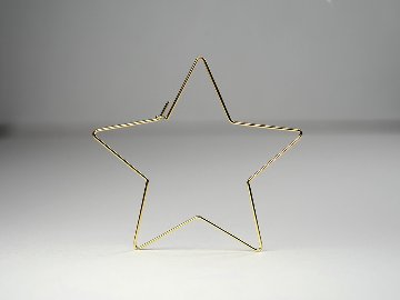 K18 スターフープピアス rpaub1123の画像