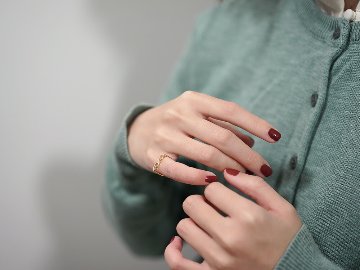 K18 めがね ピンキーリング rpa3193322の画像