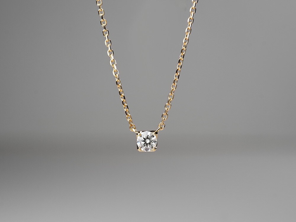K18 ダイヤモンド ネックレス 0.2ct/G/VSup/H&C rpa2959121の画像