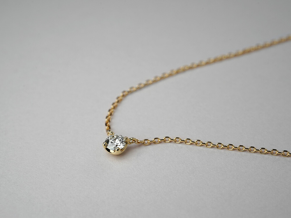 K18 ダイヤモンド ネックレス 0.2ct/G/VSup/H&C rpa2959121の画像