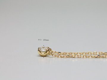 K18 ダイヤモンド ネックレス 0.2ct/G/VSup/H&C rpa2959121の画像