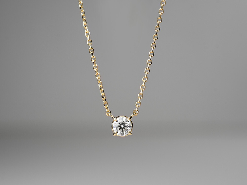 K18 ダイヤモンド ネックレス 0.3ct/G/VSup/H&C rpa2856621の画像