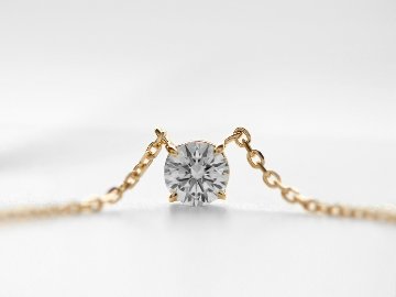 K18 ダイヤモンド ネックレス 0.3ct/G/VSup/H&C rpa2856621の画像