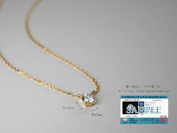 K18 ダイヤモンド ネックレス 0.3ct/G/VSup/H&C rpa2856621の画像