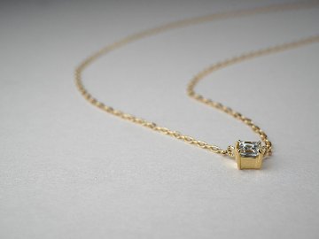 K18 カレカット ダイヤモンド ネックレス G/VSクラス rpa2795521の画像