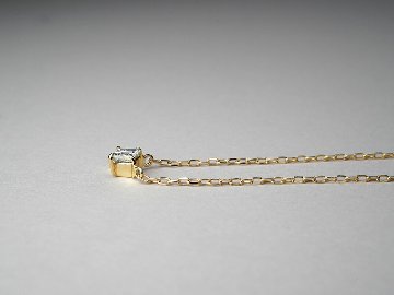 K18 カレカット ダイヤモンド ネックレス G/VSクラス rpa2795521の画像