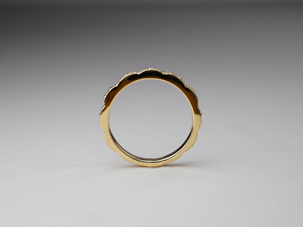 K18 ヴァーグ ダイヤモンド リング rpa1939322の画像