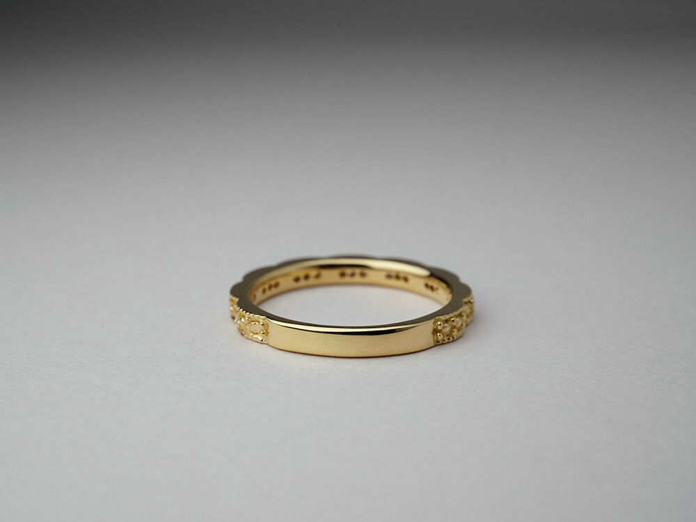 K18 ヴァーグ ダイヤモンド リング rpa1939322の画像