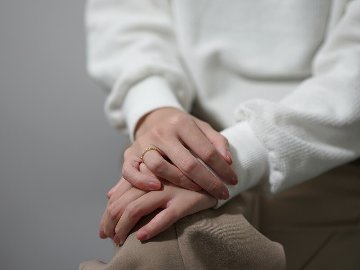 K18 ヴァーグ ダイヤモンド リング rpa1939322の画像