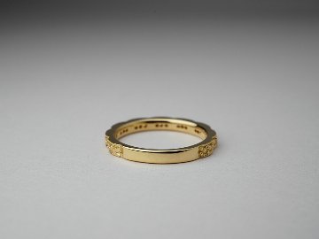 K18 ヴァーグ ダイヤモンド リング rpa1939322の画像