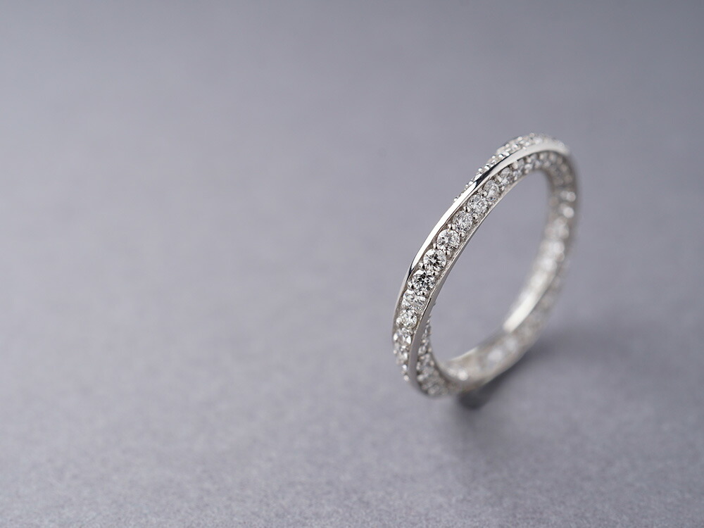 K18 ダイヤモンド フルエタニティ リング インフィニティ 1.5ct rph31398422の画像