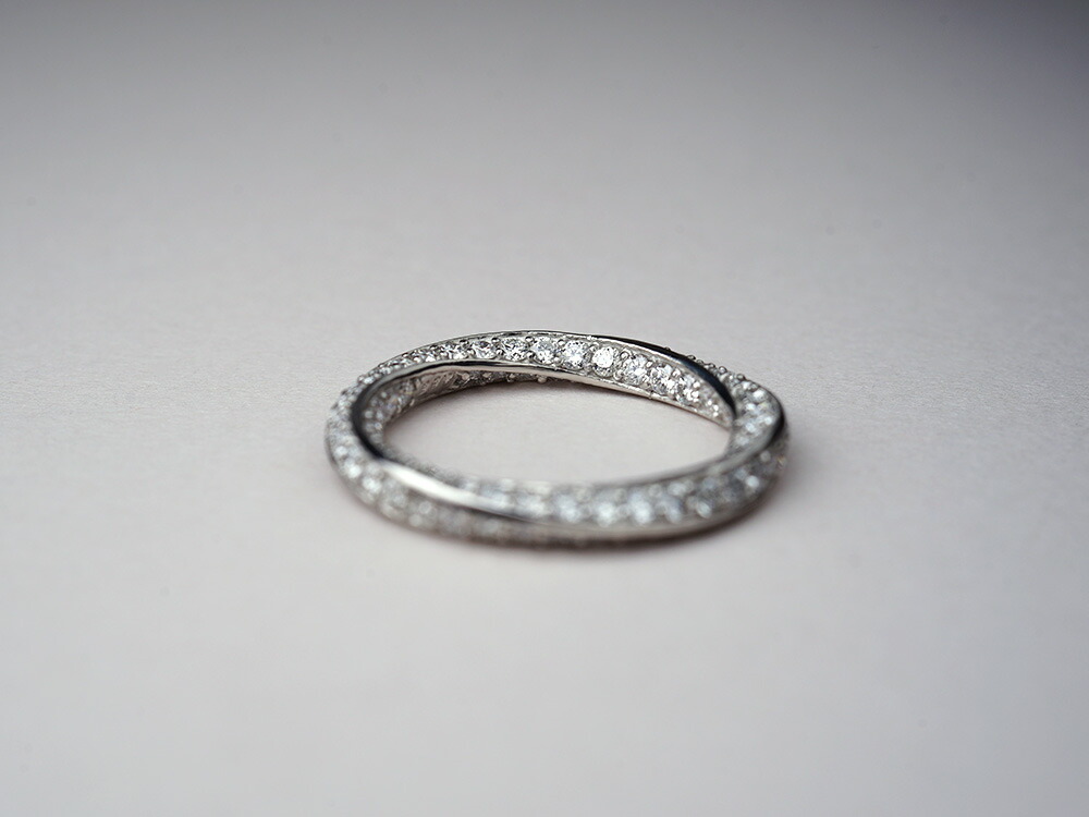 K18 ダイヤモンド フルエタニティ リング インフィニティ 1.5ct rph31398422の画像