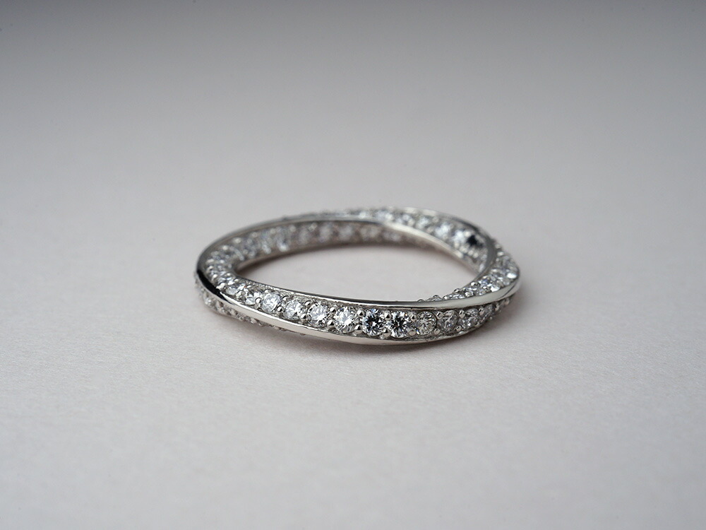 K18 ダイヤモンド フルエタニティ リング インフィニティ 1.5ct rph31398422の画像