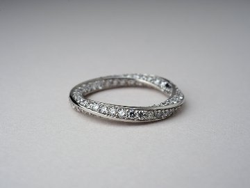 K18 ダイヤモンド フルエタニティ リング インフィニティ 1.5ct rph31398422の画像
