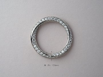 K18 ダイヤモンド フルエタニティ リング インフィニティ 1.5ct rph31398422の画像