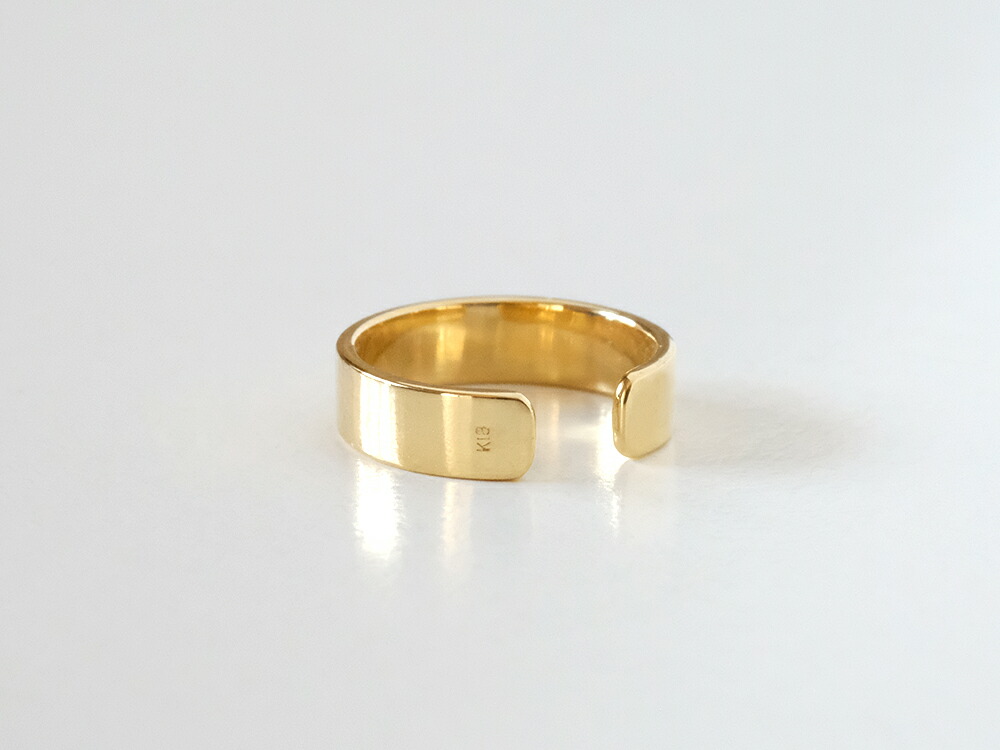 【片耳販売】 K18 フラッター イヤーカフ rph55573623の画像