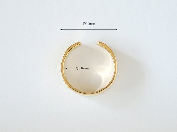 【片耳販売】 K18 フラッター イヤーカフ rph55573623の画像