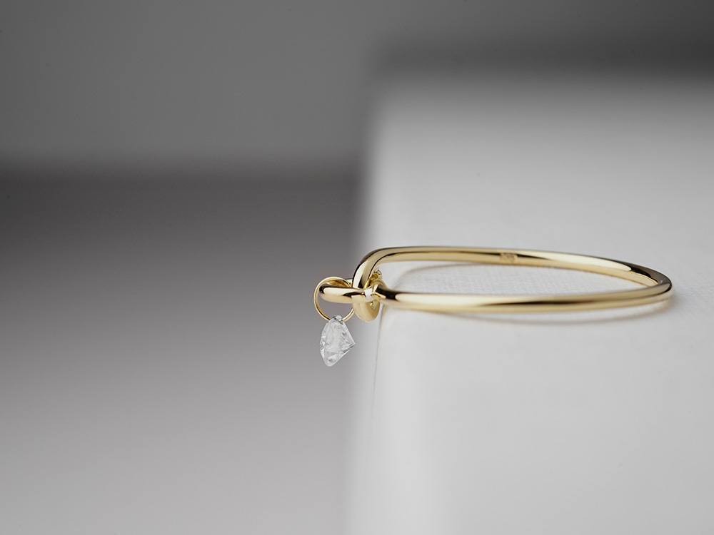 K18 ダイヤモンド リング 0.1ct アンドレス rph26546022の画像