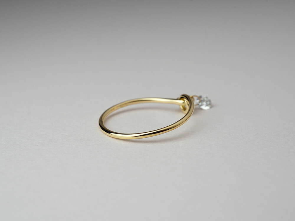 K18 ダイヤモンド リング 0.1ct アンドレス rph26546022の画像