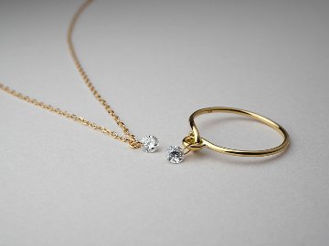 K18 ダイヤモンド リング 0.1ct アンドレス rph26546022の画像
