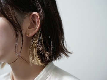 K18 ダイヤモンド リボン ピアス rpa1953423の画像