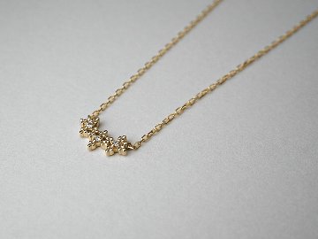 K18 ダイヤモンド ハロ ネックレス rph69645921の画像