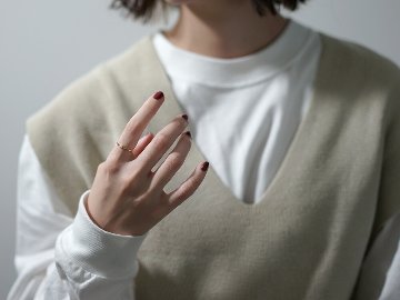 K18 パール ダイヤモンド リング rpa1975822の画像