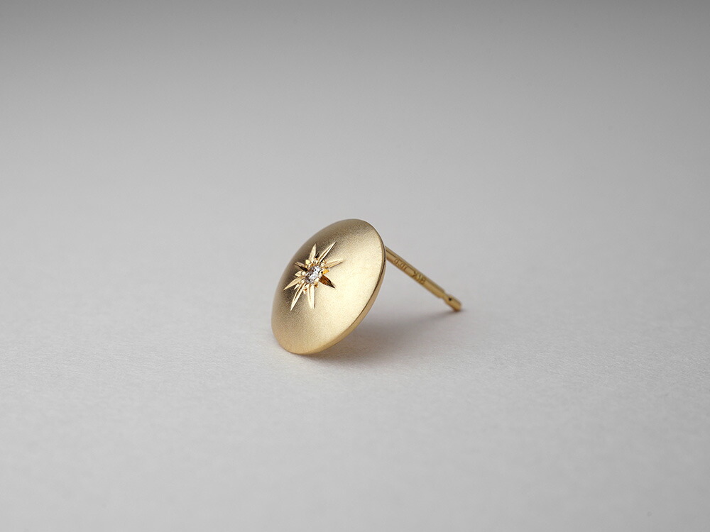 K18 ダイヤモンド ソル ピアス rph48987523の画像