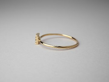 K18 ダイヤモンド カレ リング rph38456222の画像